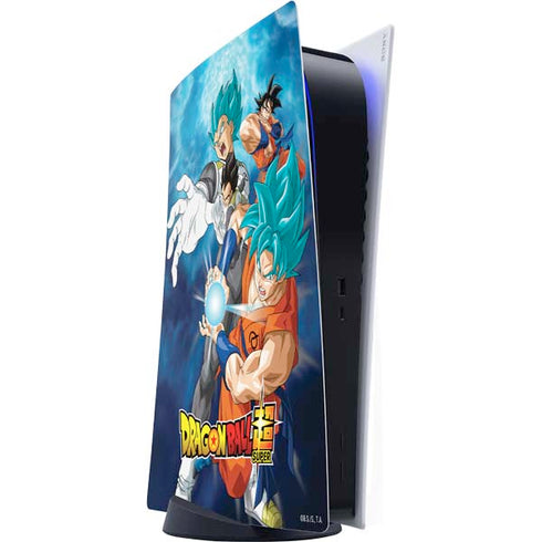 Dragon Ball Super Goku Vegeta Super Ball PS5 Digital Edition Console Skin
